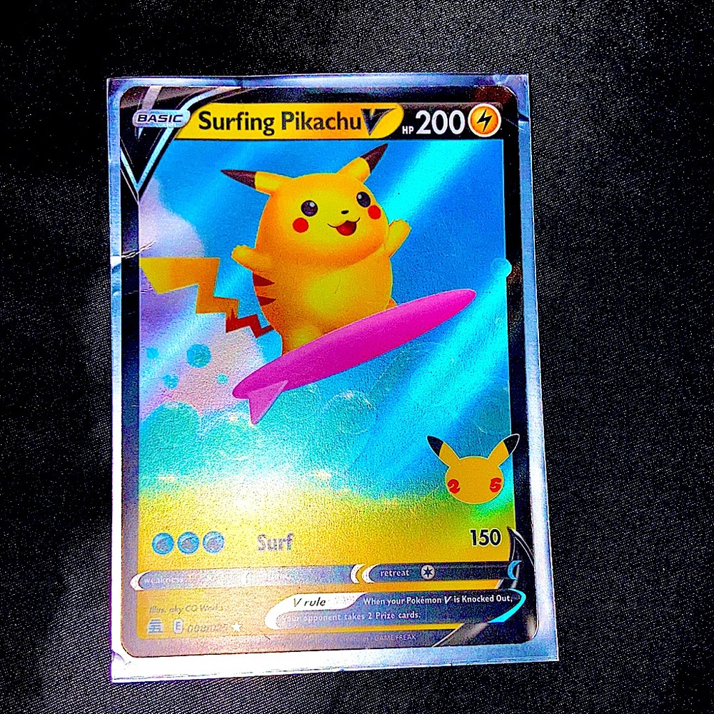 Surfing pikachu V
